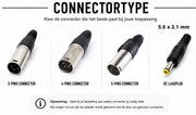 Snellader met actieve koeling 36V 5A diverse connectoropties