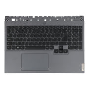Lenovo Laptop Toetsenbord Azerty BE + Top Cover - Grijs