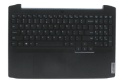 Lenovo Laptop Toetsenbord Qwerty US + Top Cover - Zwart