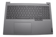 Lenovo Laptop Toetsenbord Qwerty US + Top Cover - Grijs