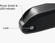 Hailong fietsbatterij 36V 17.5 Ah inclusief lader