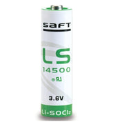 Saft Li-SOCl2 LS14500 CFG 3.6V AA Batterij 2.6Ah