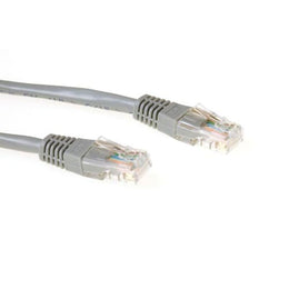 ACT CAT6 U/UTP patchkabel grijs 0.25 m
