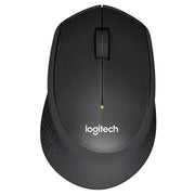 Logitech M330 Silent Plus Draadloze Optische Muis - Zwart
