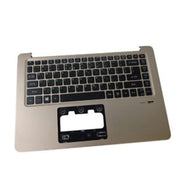 Acer Laptop Toetsenbord Qwerty US + Top Cover - Goud