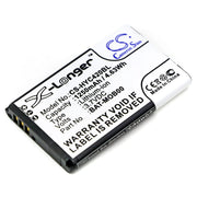 Barcodescanner Accu 3.7V 1250mAh