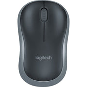 Logitech M185 Draadloze Optische Muis - Zwart/Grijs