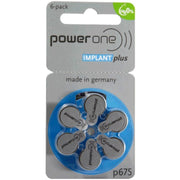 Powerone Hearing Aid Implant 675 blister 6