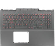 Dell Laptop Toetsenbord Qwerty US + Top Cover - Zwart