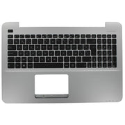Asus Laptop Toetsenbord Azerty BE incl. Top Cover - Zilver
