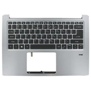 Acer Laptop Toetsenbord Qwerty US + Top Cover - Zilver