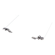 HP Laptop LCD Scharnier Links + Rechts