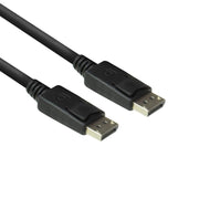 ACT 2 meter 2x DisplayPort male connector, Zip Bag