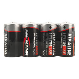 Ansmann Alkaline batterij baby C / LR14 4 pcs. Krimpfolie