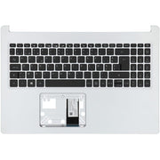 Acer Laptop Toetsenbord Azerty BE + Top Cover, BL - Zilver