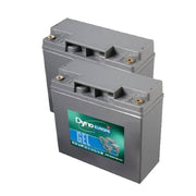 Dyno Gel Accu 12V 18Ah Vervangingsset (Excl. Kabels)