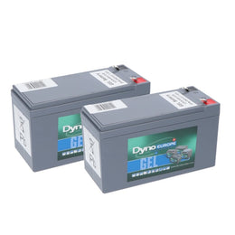 Dyno Gel Accu 12V 7.5Ah Vervangingsset (Excl. Kabels)