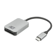 ACT USB-C kaartlezer voor SD en micro SD, SD 4.0 UHS-II