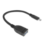 ACT USB 3.0 kabel OTG, USB-C male naar USB-A female, 0,2 m
