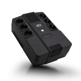 ACT UPS, 600VA, 6x Type F outlet, 1x IEC C14 input, 230V AVR